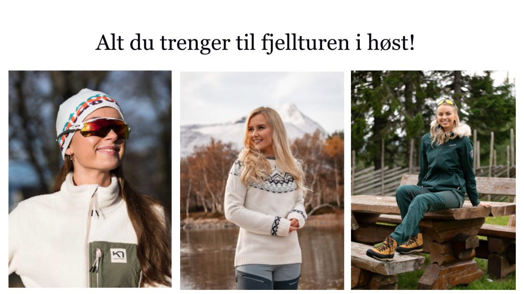 Alt du trenger til fjelltur i høst